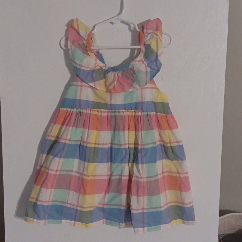 Tommy Bahama butterfly sleeve toddler dress